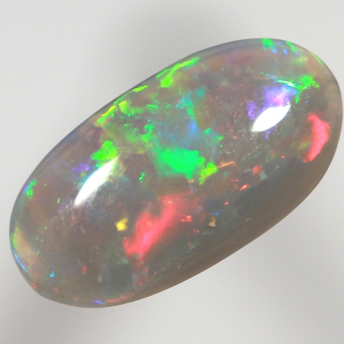SOLID SEMI BLACK OPAL Crispy bright fire, red and green